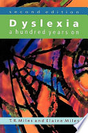 Dyslexia book cover