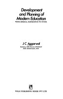 Development and Planning of Modern Education book cover