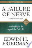 A Failure of Nerve book cover