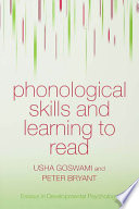 Phonological Skills and Learning to Read book cover