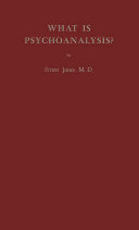 What is Psychoanalysis? book cover