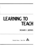 Learning to Teach book cover