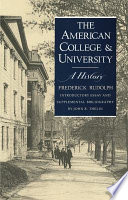 The American College and University book cover