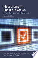 Measurement Theory in Action book cover
