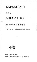Experience and Education book cover