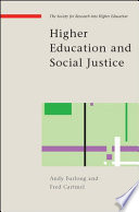 EBOOK: Higher Education And Social Justice book cover