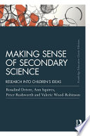 Making Sense of Secondary Science book cover