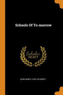 Schools of To-Morrow book cover