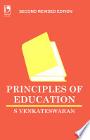 Principles of Education book cover