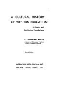 A Cultural History of Western Education book cover