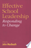 Effective School Leadership book cover