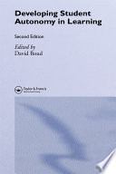 Developing Student Autonomy in Learning book cover