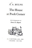 The House at Pooh Corner book cover