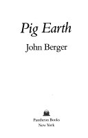Pig Earth book cover