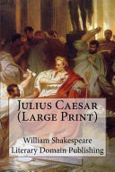 Julius Caesar (Large Print) book cover