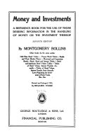 Money and Investments book cover