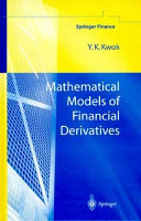 Mathematical Models of Financial Derivatives book cover