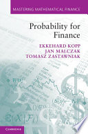 Probability for Finance book cover