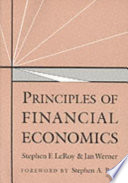 Principles of Financial Economics book cover
