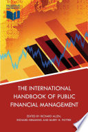 The International Handbook of Public Financial Management book cover