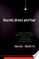 Beyond Greed and Fear book cover