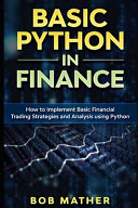 Basic Python in Finance book cover