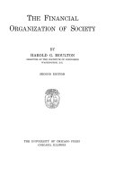 The Financial Organization of Society book cover