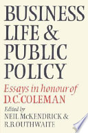 Business Life and Public Policy book cover