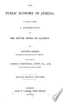 The Public Economy of Athens book cover