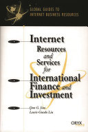Internet Resources and Services for International Finance and Investment book cover