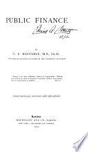 Public Finance book cover