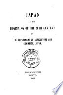 Japan in the Beginning of the 20th Century book cover