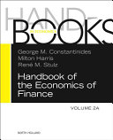Handbook of the Economics of Finance book cover