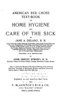 American Red Cross Text-book on Home Hygiene and Care of the Sick book cover