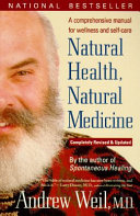 Natural Health, Natural Medicine book cover