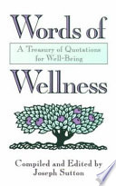Words of Wellness book cover