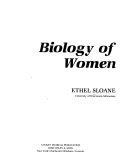 Biology of Women book cover