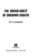 The Dream-quest of Unknown Kadath book cover