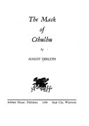 The Mask of Cthulhu book cover