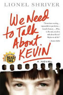 We Need to Talk About Kevin book cover