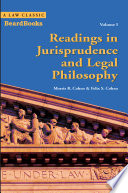 Readings in Jurisprudence and Legal Philosophy book cover