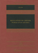 Regulation of Lawyers book cover