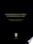 Sourcebook on Public International Law book cover