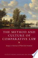 The Method and Culture of Comparative Law book cover