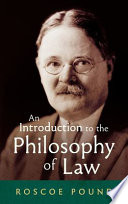 An Introduction to the Philosophy of Law book cover