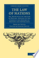 The Law of Nations book cover