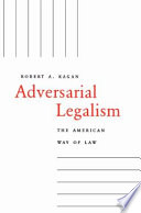 Adversarial Legalism book cover