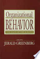 Organizational Behavior book cover