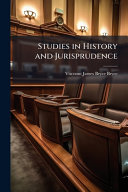 Studies in History and Jurisprudence book cover