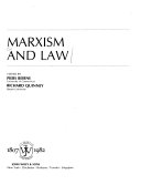 Marxism and Law book cover